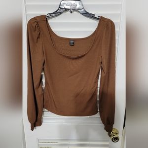 Brown top